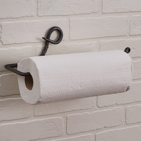 Paper towel holder for large workshop paper towel rolls by