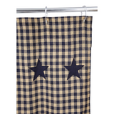 Navy Star Shower Curtain-Lange General Store